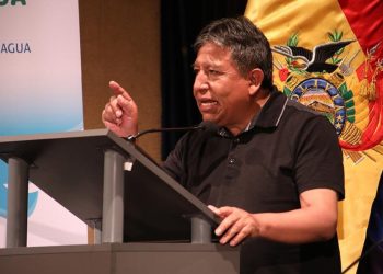 Foto: En medio de división en el MAS, Choquehuanca advierte que ningún líder debe ‘creerse superior a su pueblo’.