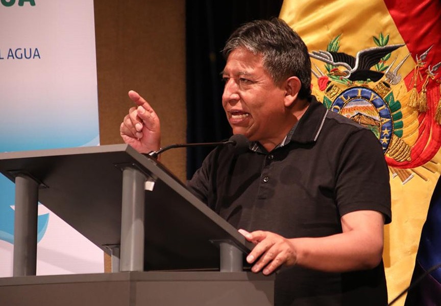 Foto: En medio de división en el MAS, Choquehuanca advierte que ningún líder debe ‘creerse superior a su pueblo’.