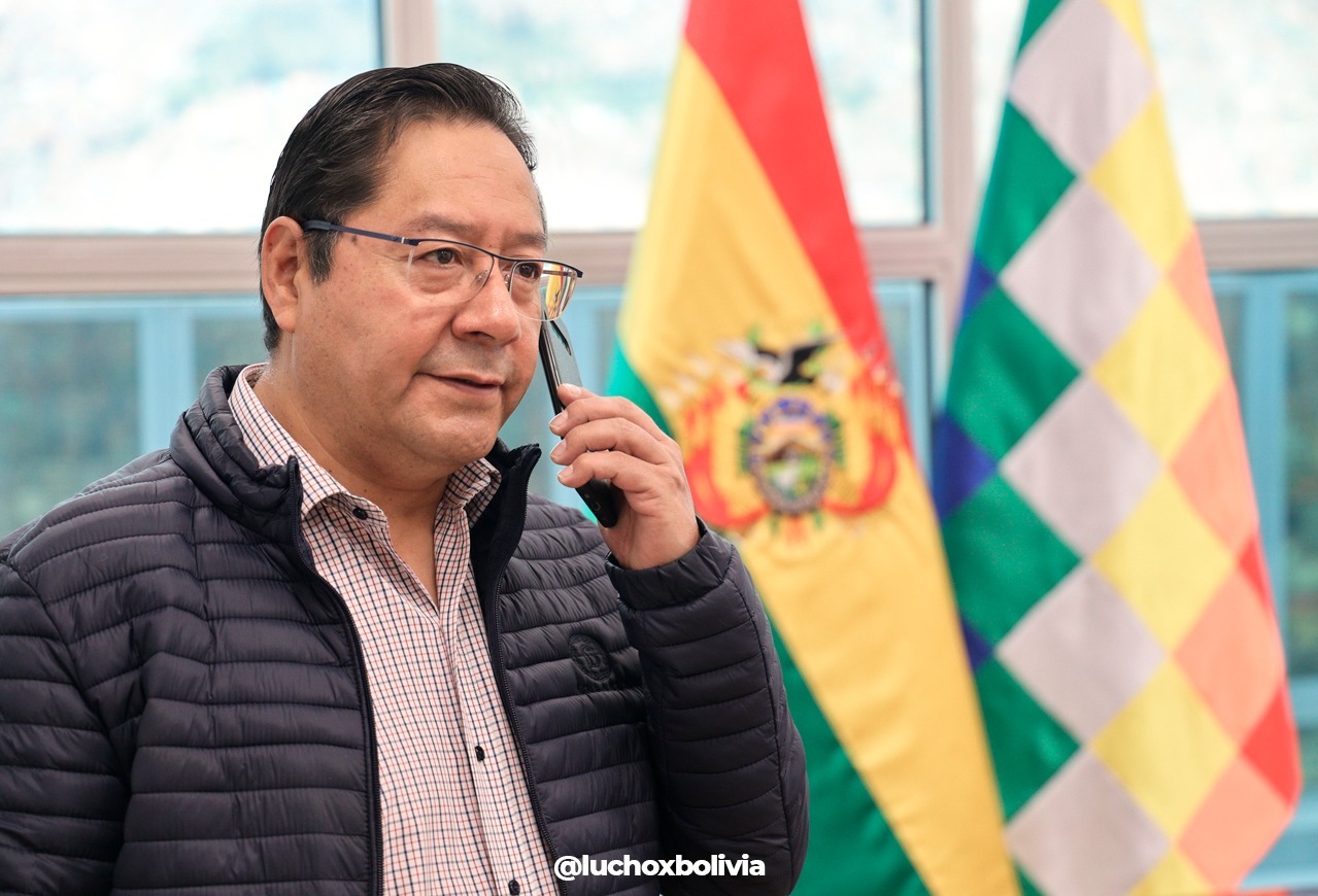 Arce y Putin conversan y reafirman sus ‘buenas relaciones de amistad'.