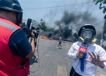 La CIDH destaca la libertad de expresión, pero expresó preocupación por la agresión a periodistas.