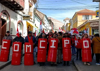 Comcipo se moviliza en contra de los contratos de litio