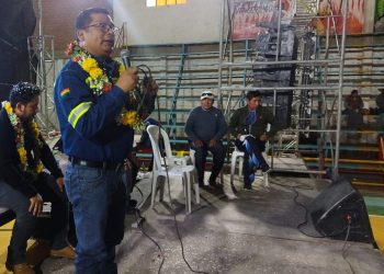 YLB pide ‘apoyo’ a organizaciones de Potosí para la industrialización del litio