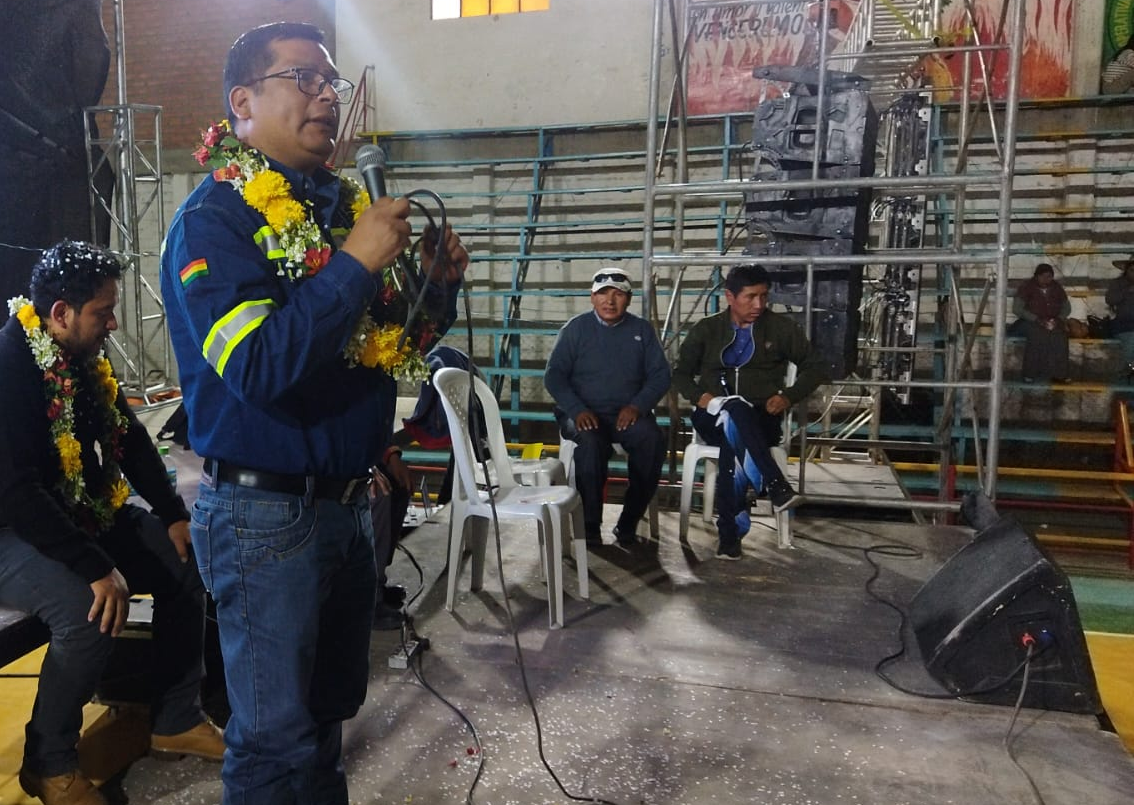 YLB pide ‘apoyo’ a organizaciones de Potosí para la industrialización del litio