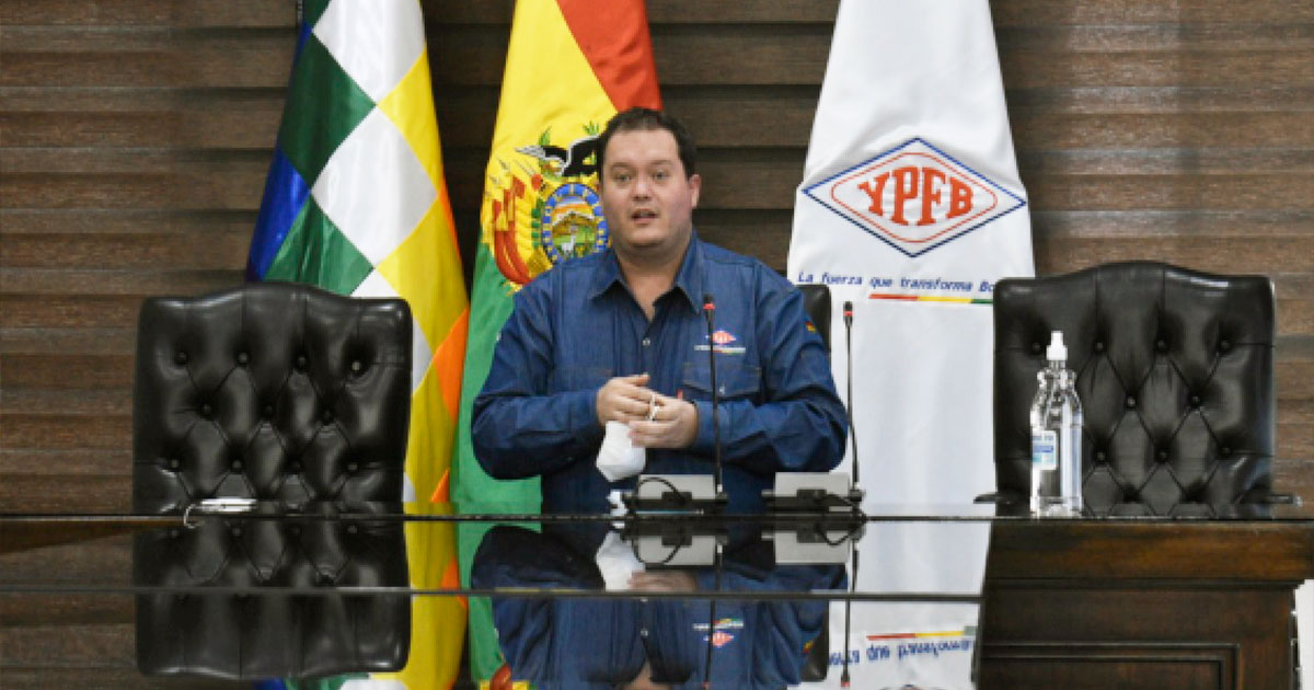Dorgathen explicó que YPFB trabaja tanto en el problema del gas como del contrabando.