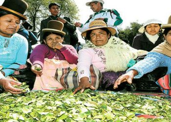 Mujeres en el Día del Acullico