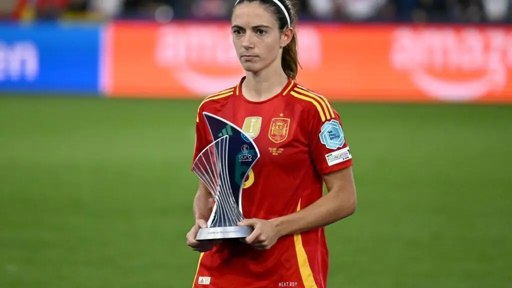 ‘Estoy en shock’, dice Aitana, mejor jugadora de la Eurocopa