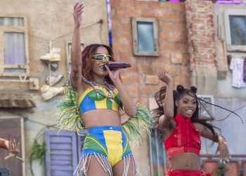 Anitta -aquí durante su actuación en Coachella, Estados Unidos, en abril de 2022- es la primera brasileña nominada al Grammy a Mejor Artista Nuevo en casi 60 años. Foto: AFP.