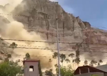 La Paz: Vecinos reportan un deslizamiento en la zona de Aranjuez