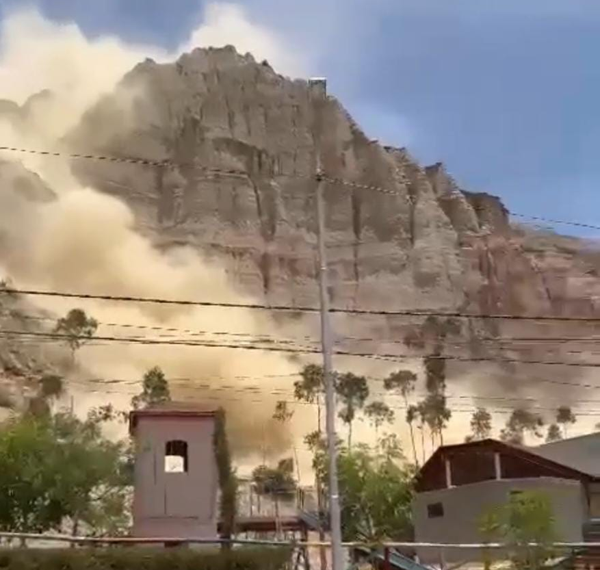 La Paz: Vecinos reportan un deslizamiento en la zona de Aranjuez