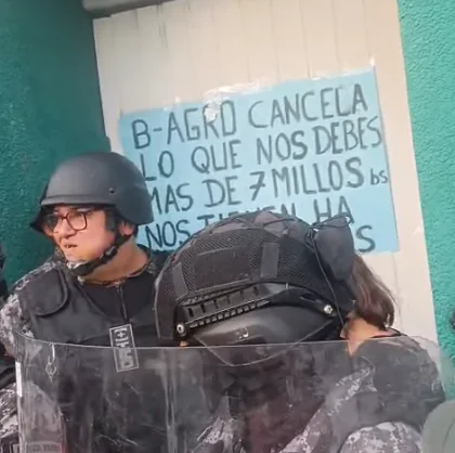 Trabajadores reclaman a B-Agro Bs 7 millones por desmonte pendiente