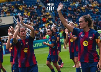 Barcelona femenino cierra invicto su gira por México