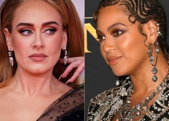 Beyoncé (D) lidera con nueve las nominaciones a la 65ª edición de los premios Grammy, seguida por Kendrick Lamar con ocho, y Adele (I) y Brandi Carlile, con siete cada una. Foto: AFP.