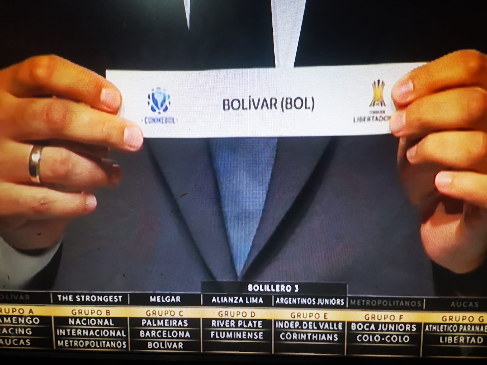 Bolívar vs. Palmeiras y The Strongest vs. River Plate en la Copa Libertadores