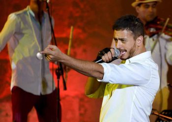Imagen del cantante marroquí Saad Lamjarred. Foto: AFP.