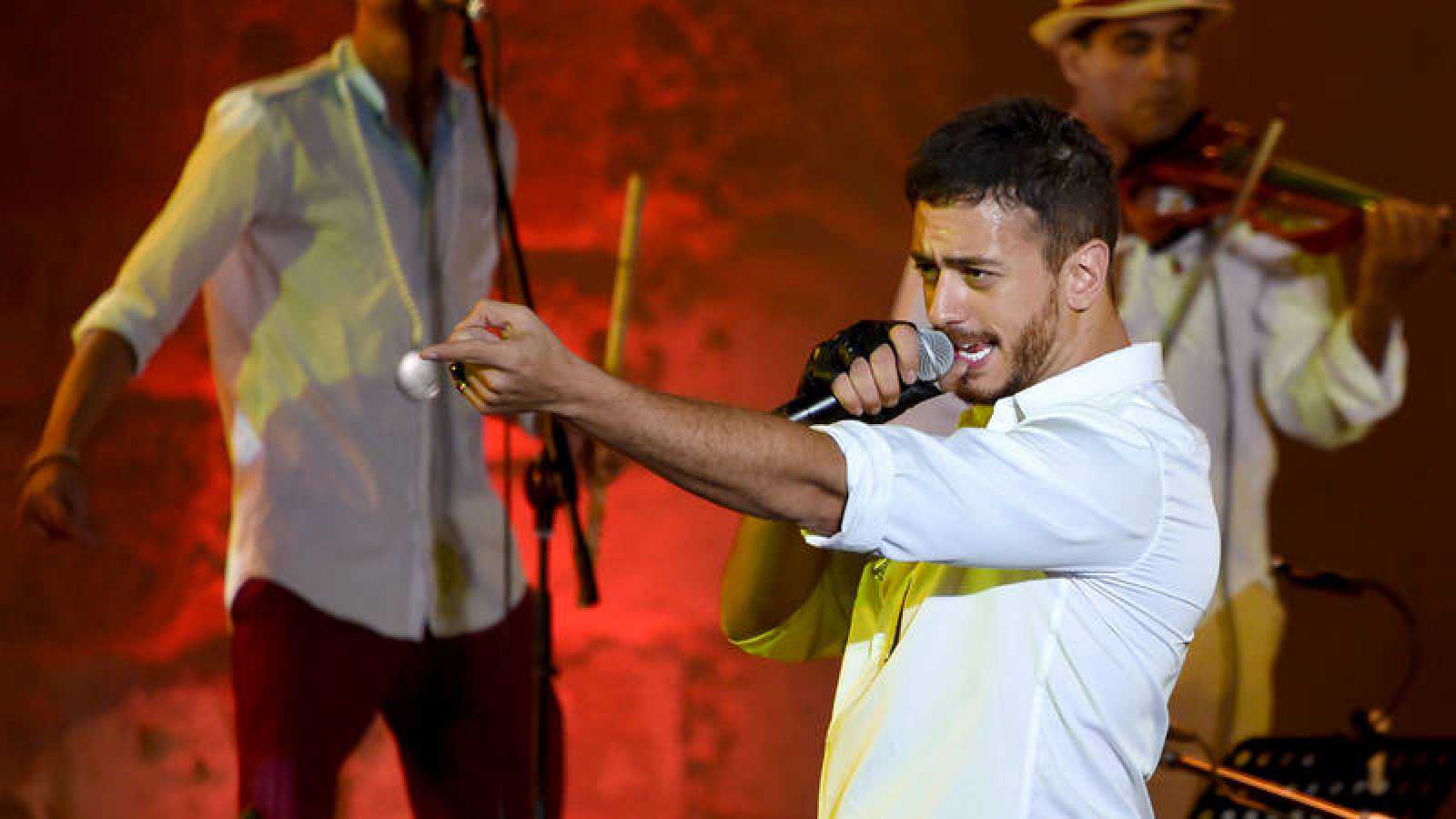 Imagen del cantante marroquí Saad Lamjarred. Foto: AFP.