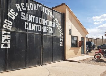 El frontis del penal de Cantumarca en Potosí. Foto: Defensoría del Pueblo