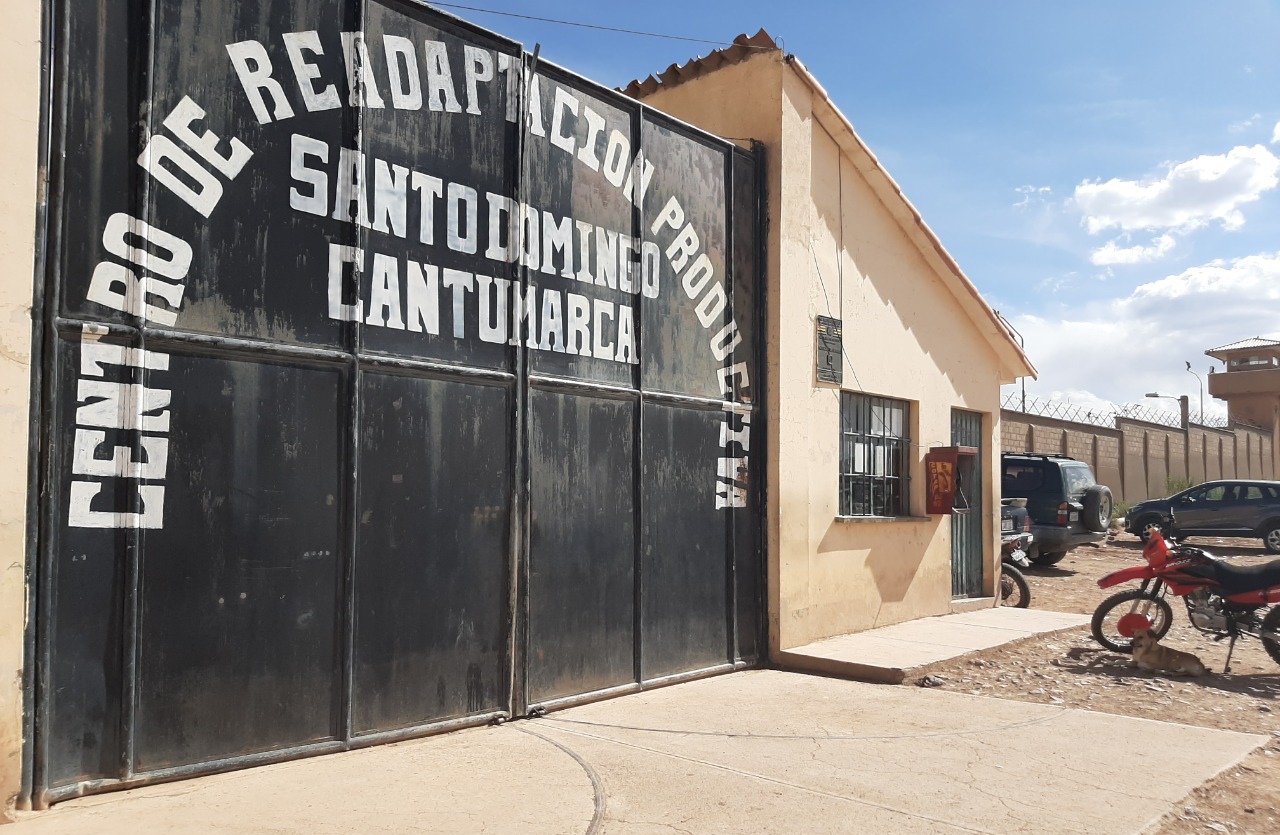 El frontis del penal de Cantumarca en Potosí. Foto: Defensoría del Pueblo