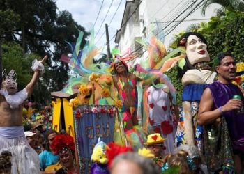 El carnaval de Río fue cancelado en 2021 por la pandemia. Foto: AFP