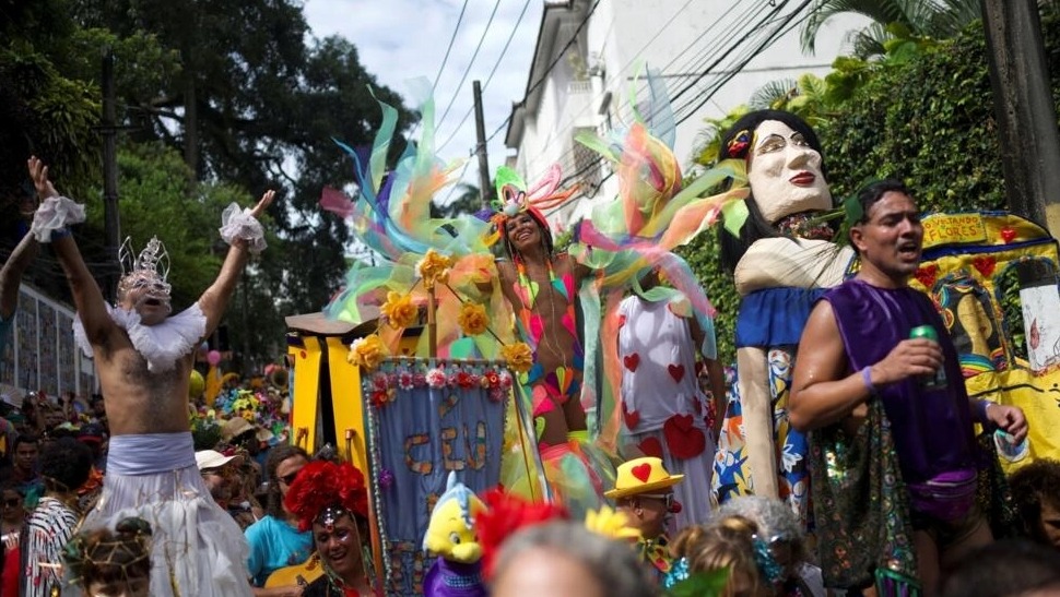 El carnaval de Río fue cancelado en 2021 por la pandemia. Foto: AFP