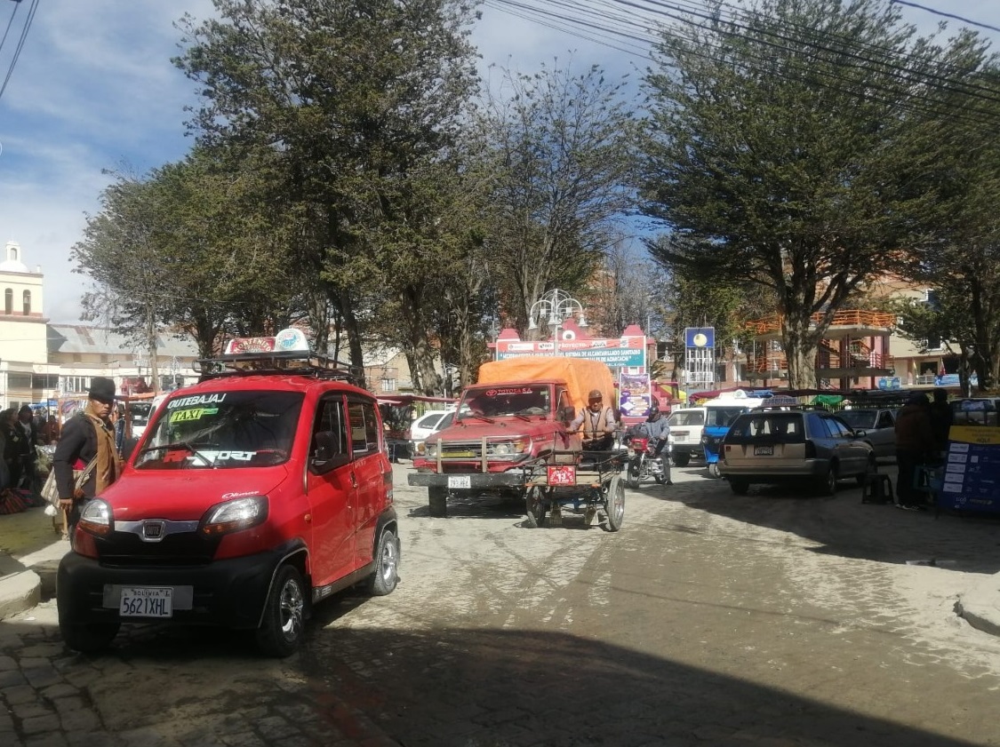 La plaza de Achacachi
