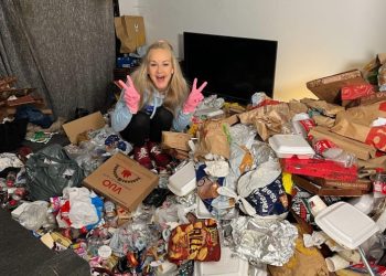 La finlandesa Auri Kananen es una de las jóvenes 'cleanfluencers'. Foto: Instagram @aurikatariina