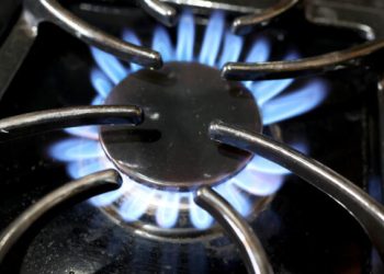 Una cocina de gas el 12 de enero de 2023 en Chicago. Foto: AFP.