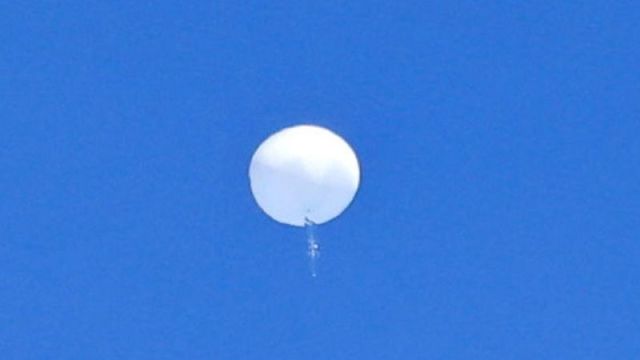 Colombia informó este fin de semana que un presunto globo había pasado por su territorio. Foto: AFP.