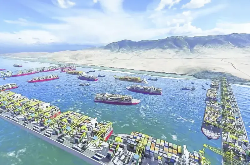 Megapuerto de Corío busca posicionar a Perú como hub sudamericano