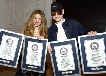 Shakira rompe más récords guinness