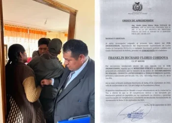 el exgerente de Emapa Franklin Flores fue aprehendido, acusado por presunta corrupción. FOTO: RRSS