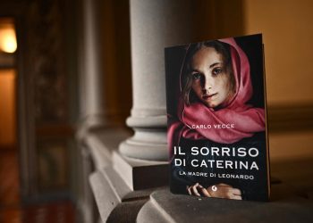 El libro 'La sonrisa de Catalina - La madre de Leonardo da Vinci'. Foto: AFP