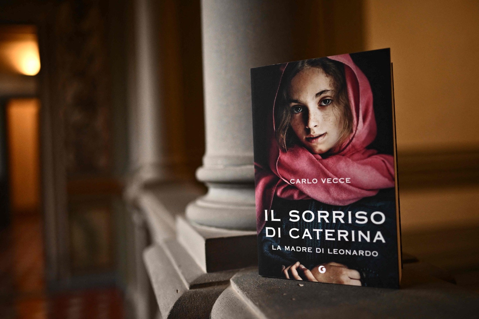 El libro 'La sonrisa de Catalina - La madre de Leonardo da Vinci'. Foto: AFP