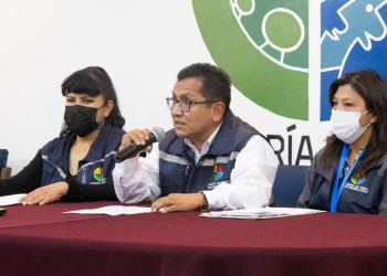 El Defensor del Pueblo habla sobre los derechos en las protestas. Foto: Defensor del Pueblo
