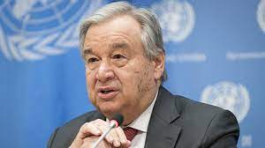 Guterres 'acoge con beneplácito' el anuncio de alto al fuego temporal.