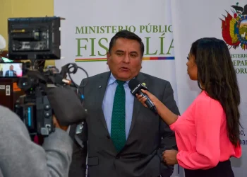 El fiscal departamental de Oruro, Aldo Morales. FOTO: Fiscalía de Oruro
