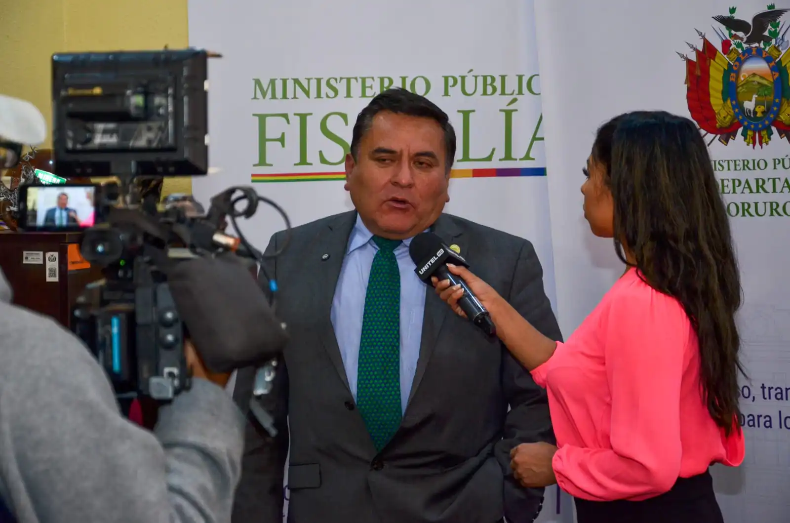El fiscal departamental de Oruro, Aldo Morales. FOTO: Fiscalía de Oruro