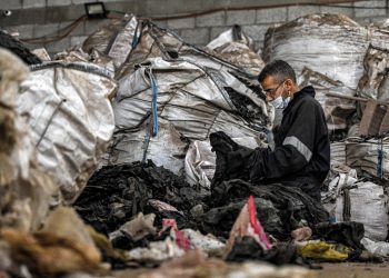 Egipto es el mayor contaminador con plástico en Oriente Medio y África. Foto: AFP