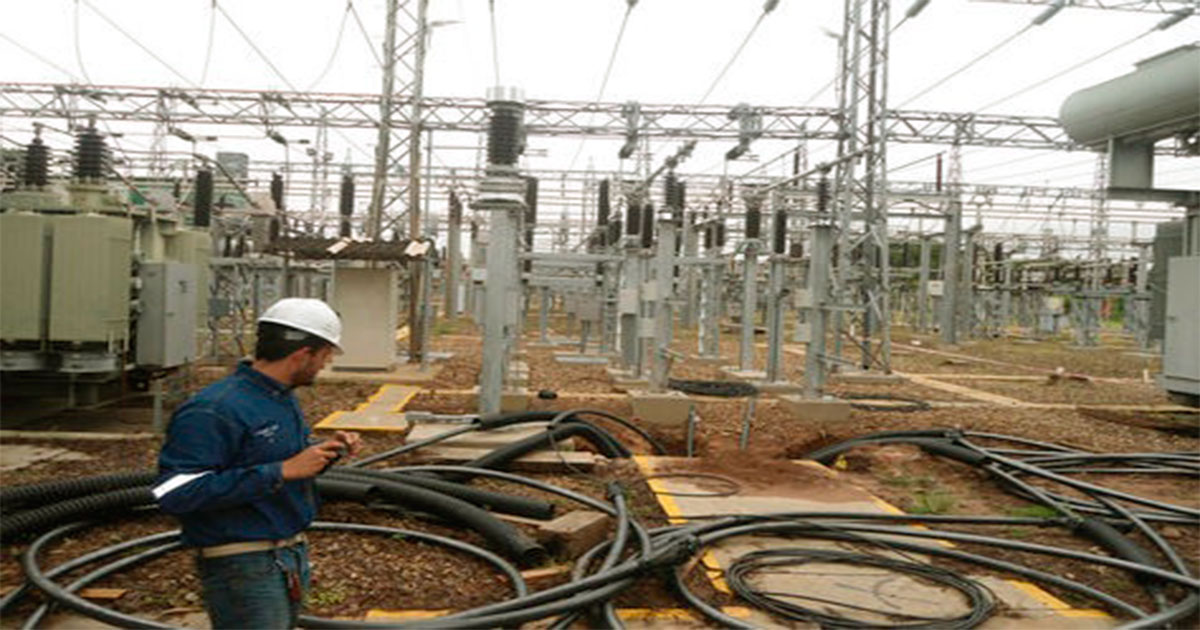 Planta generadora de electricidad en Santa Cruz de la Sierra.
