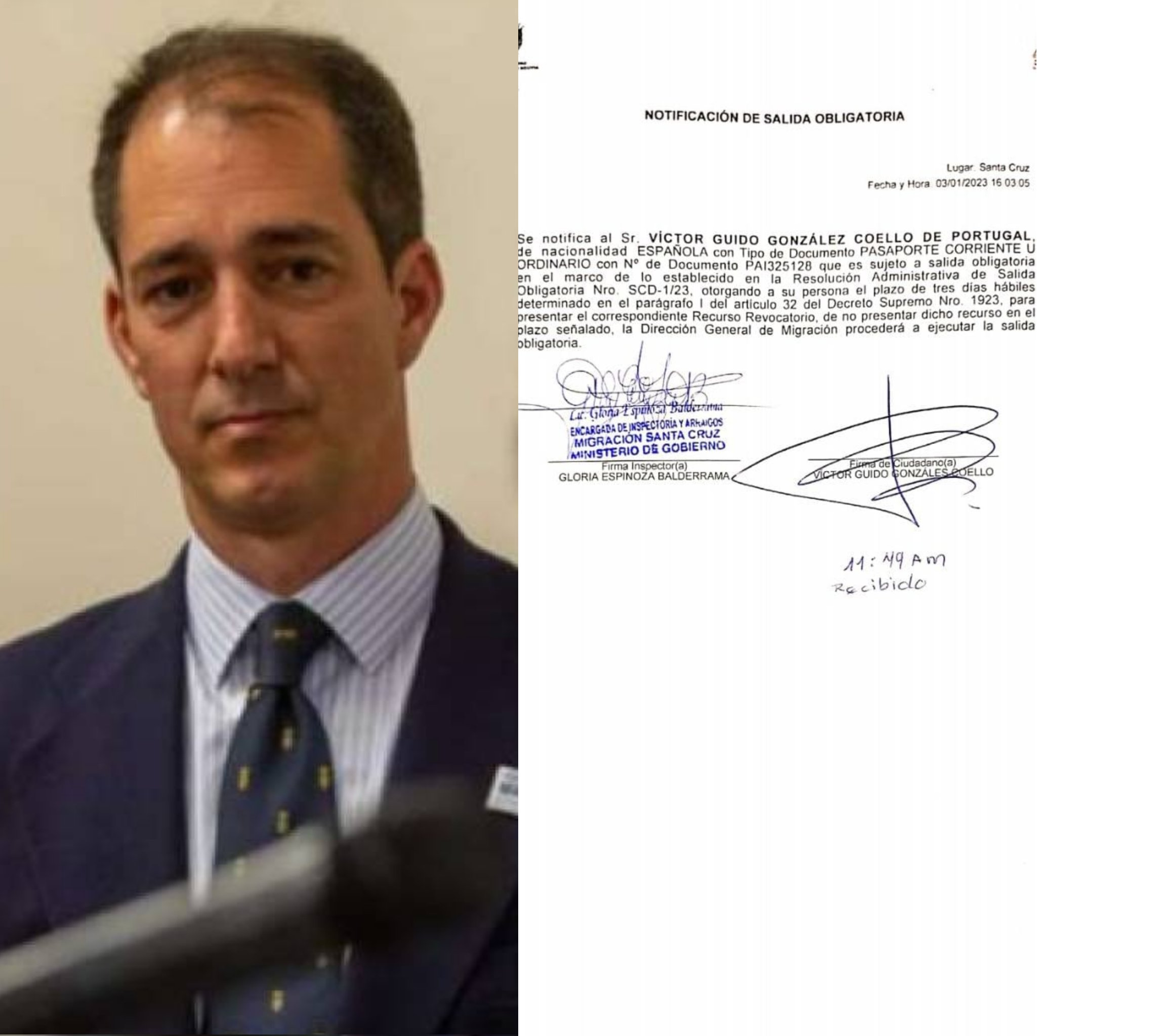 Del Castillo aclara que Gonzáles no es eurodiputado y justifica su expulsión del país