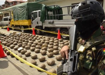 En casi tres meses, la FELCN secuestró más 115 toneladas de droga en todo el país