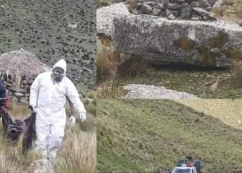 El presunto autor del feminicidio intentó hacer creer que la mujer se quitó la vida. Foto: RRSS