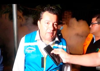 El alcalde Jhonny Fernández.