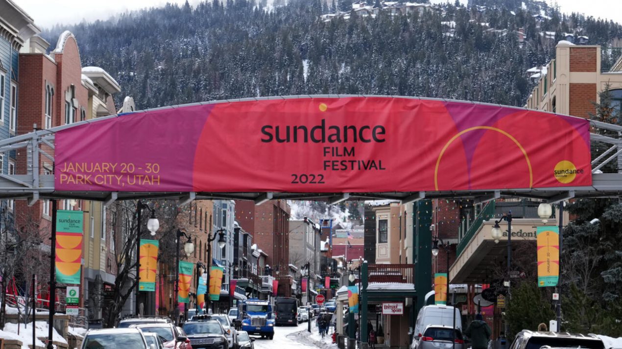 El Festival de Cine de Sundance se lleva a cabo en Park City, en las montañas de Utah, en medio de temperaturas invernales bajo cero y a una altitud de 2.150 metros. Foto: AFP.