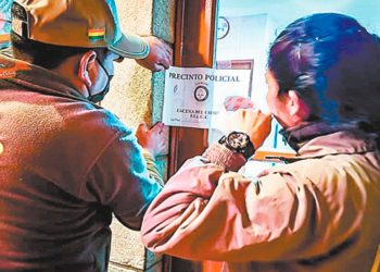 La Policía precintó un domicilio para las pesquisas.