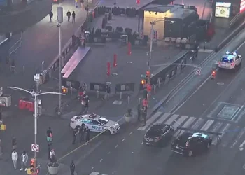 La Policía de Nueva York se movilizó/Captura de video