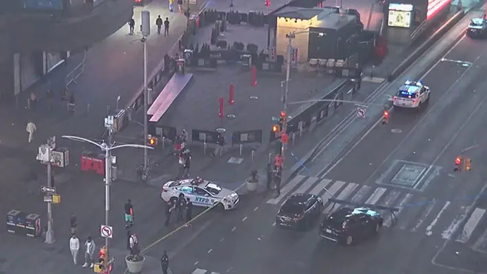 La Policía de Nueva York se movilizó/Captura de video