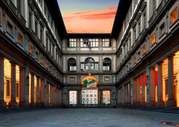 La Galería de los Oficios, una de las atracciones relevantes en Florencia. Foto: En Florencia.