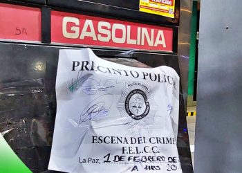 Una estación de servicio de La Paz vendía combustibles por encima de lo permitido