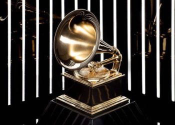 La estatuilla de los premios Grammy. Foto: AFP.