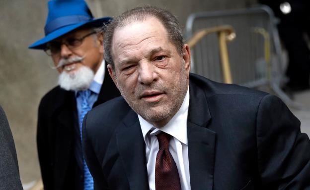 Foto de archivo del productor Harvey Weinstein. Foto: AFP.